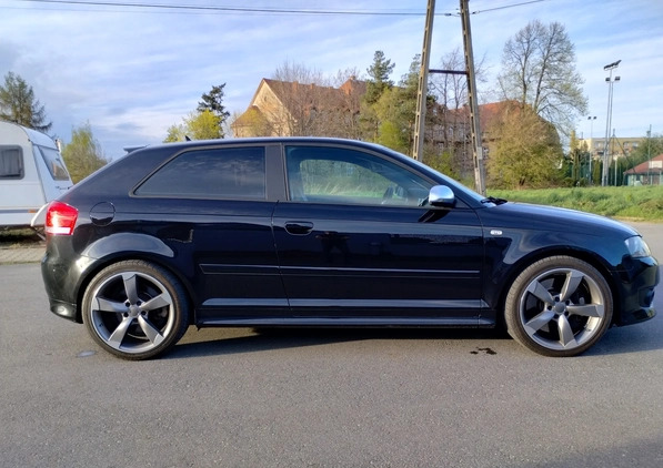 Audi S3 cena 36999 przebieg: 218257, rok produkcji 2007 z Siechnice małe 379